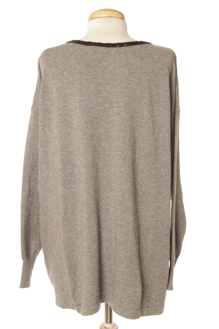 Pull Lauren Vidal de la taille M, de couleur gris