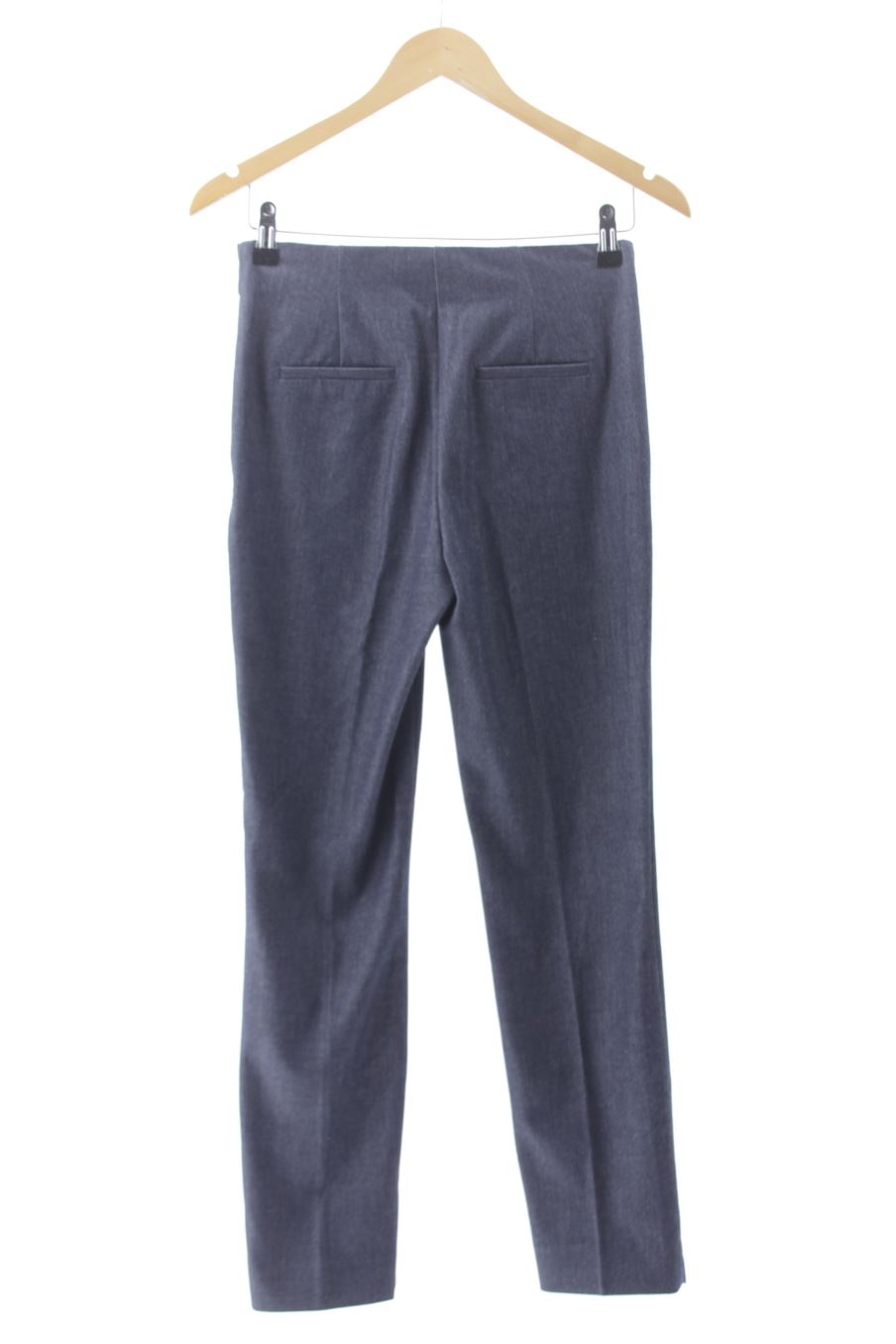 Pantalón de Mango de la talla 34, de color azul