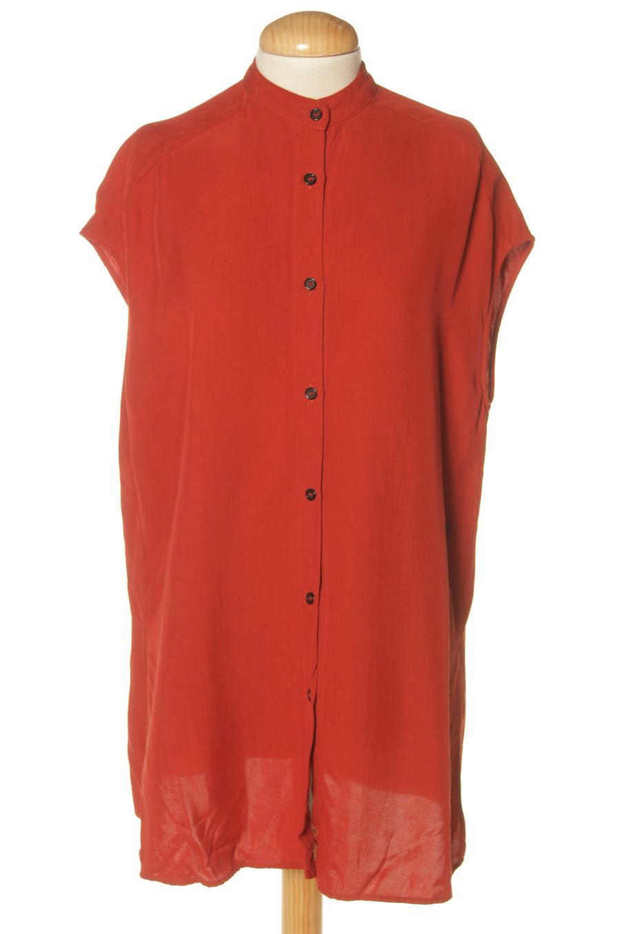 Einfaches Kleid von Zara Größe XS, Farbe Rot, für