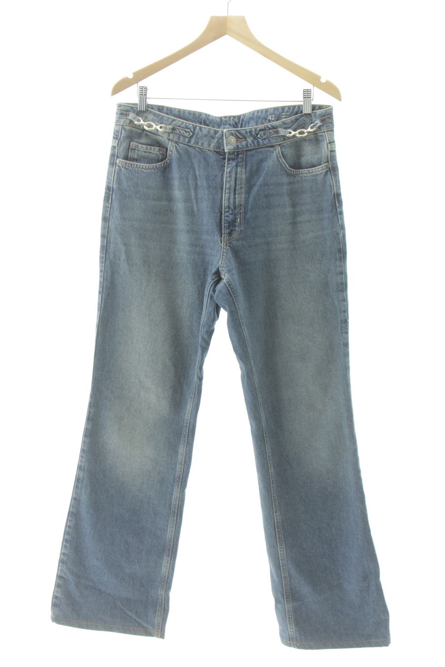 Jeans de Massimo Dutti de la talla 42, de color blu