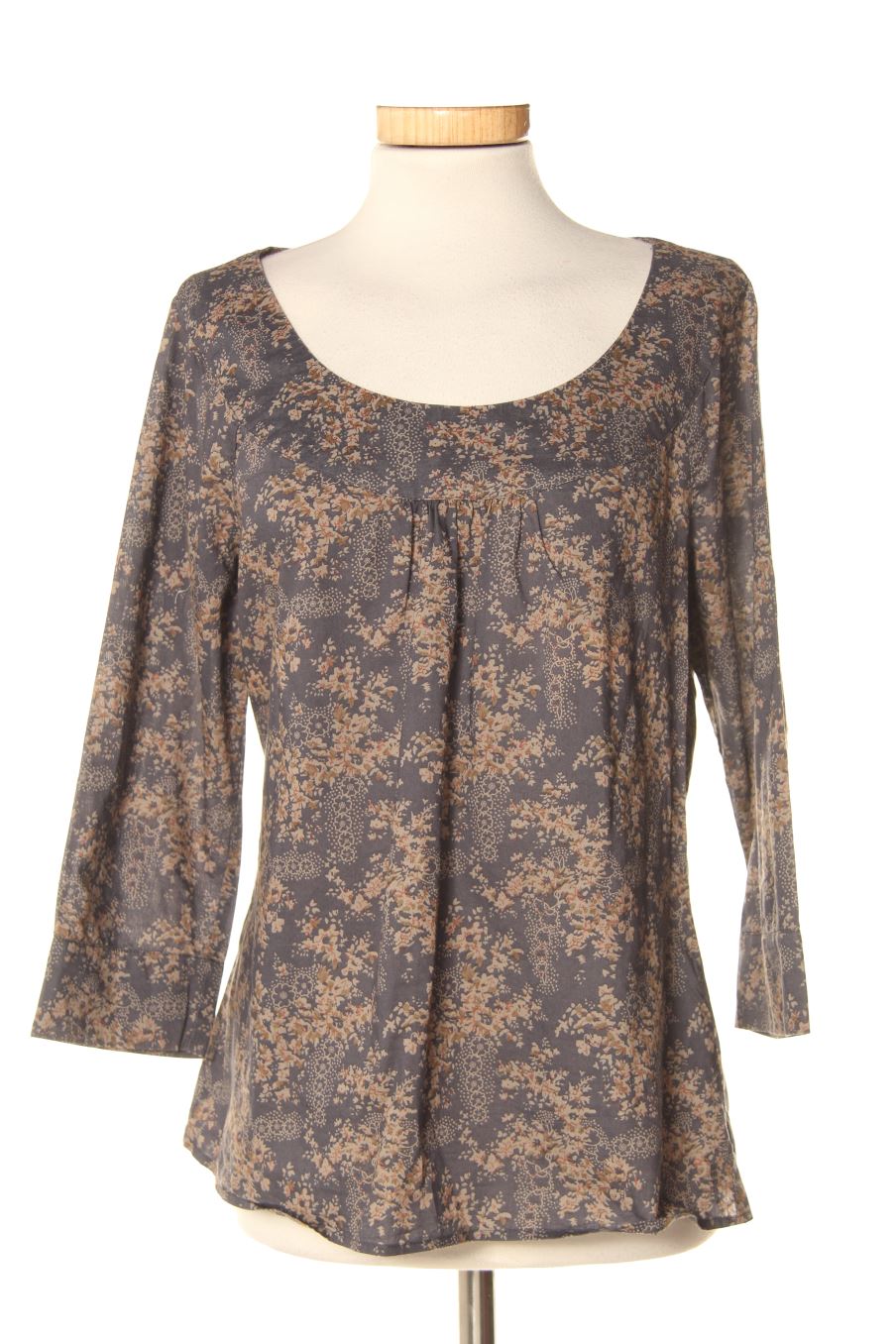 Blouse à manches longues Esprit de la taille 38, de couleur fleurs