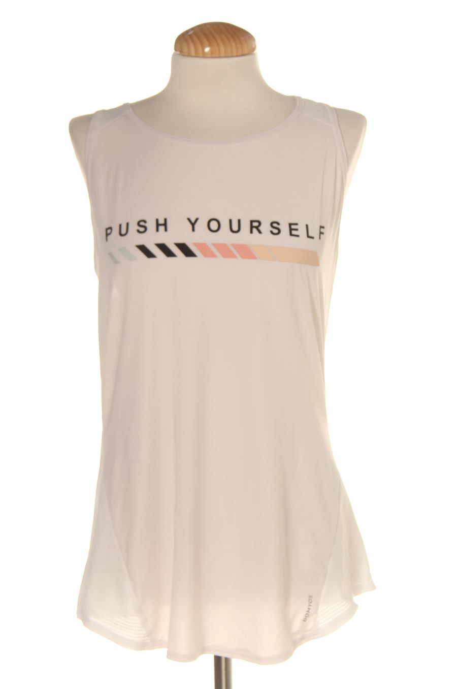 Sporttop von Domyos (DECATHLON) Größe M, Farbe Weiss, für