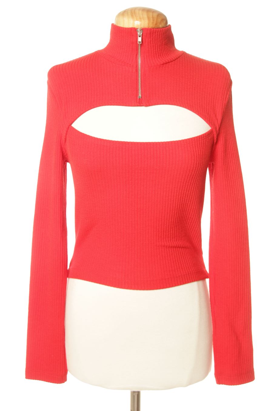 Top H&M de la taille S, de couleur rouge