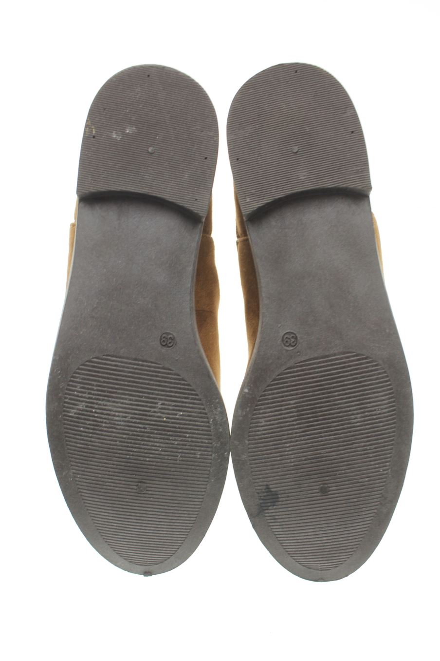 Botines de C&A de la talla 39, de color marrón de