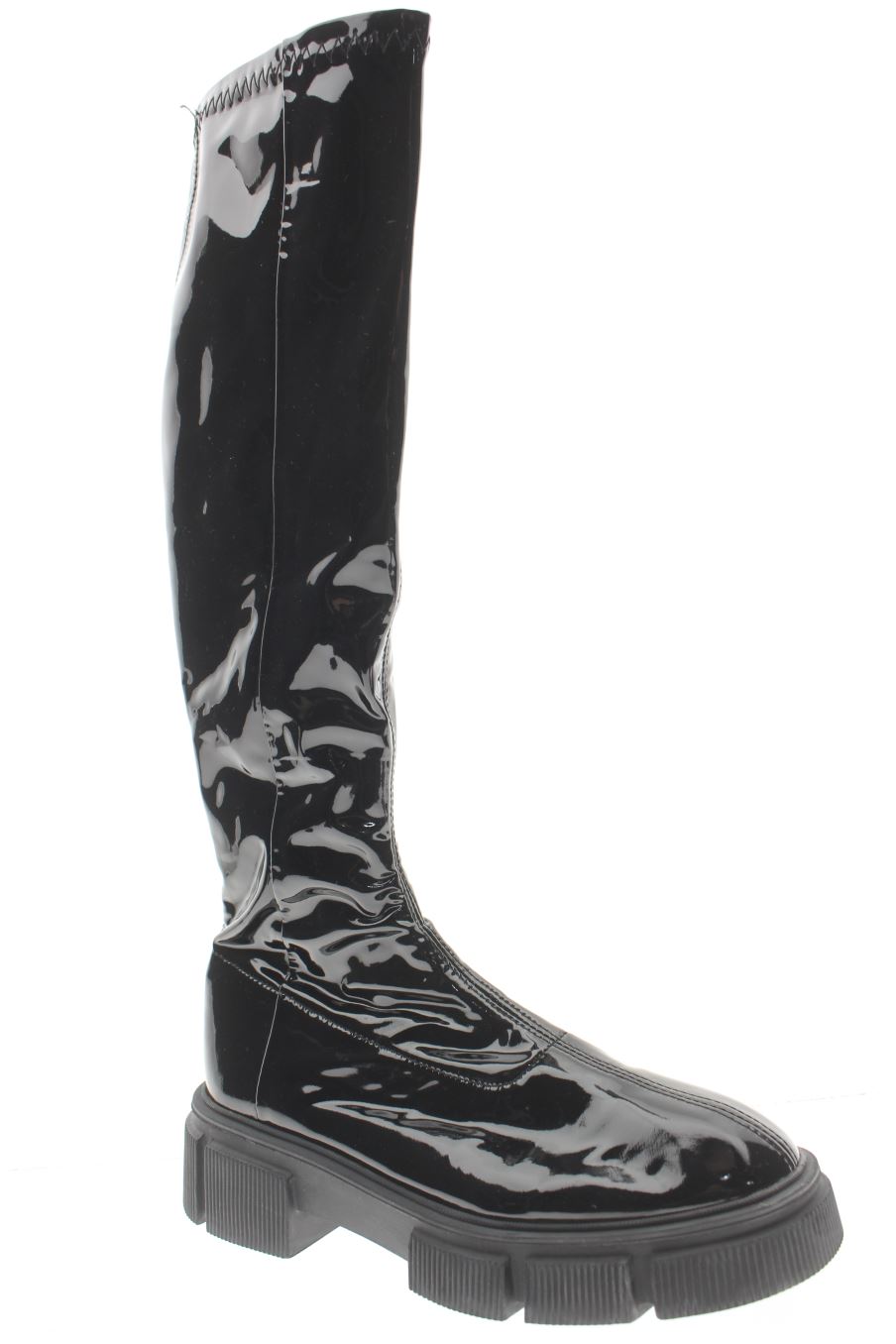 Botas de Zara de la talla 38, de color negro de