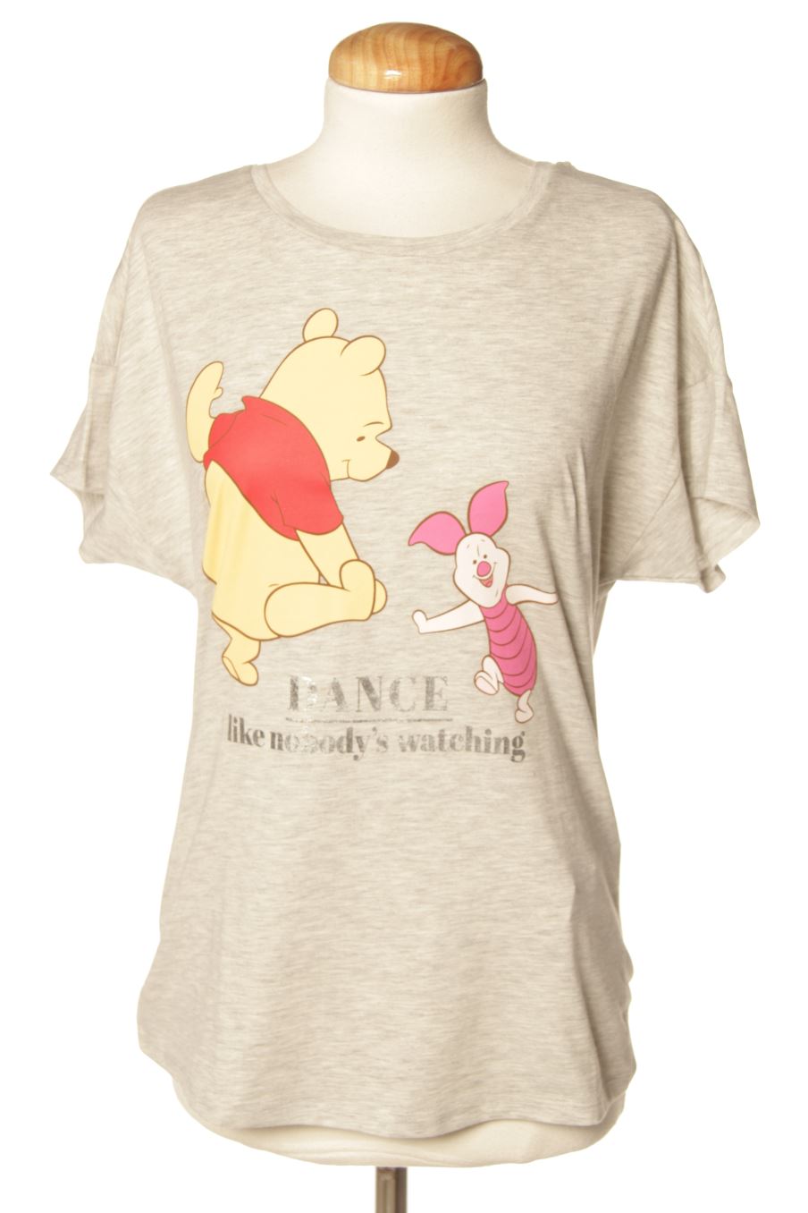 T-shirt Disney (SPRINGFIELD) de la taille S, de couleur gris