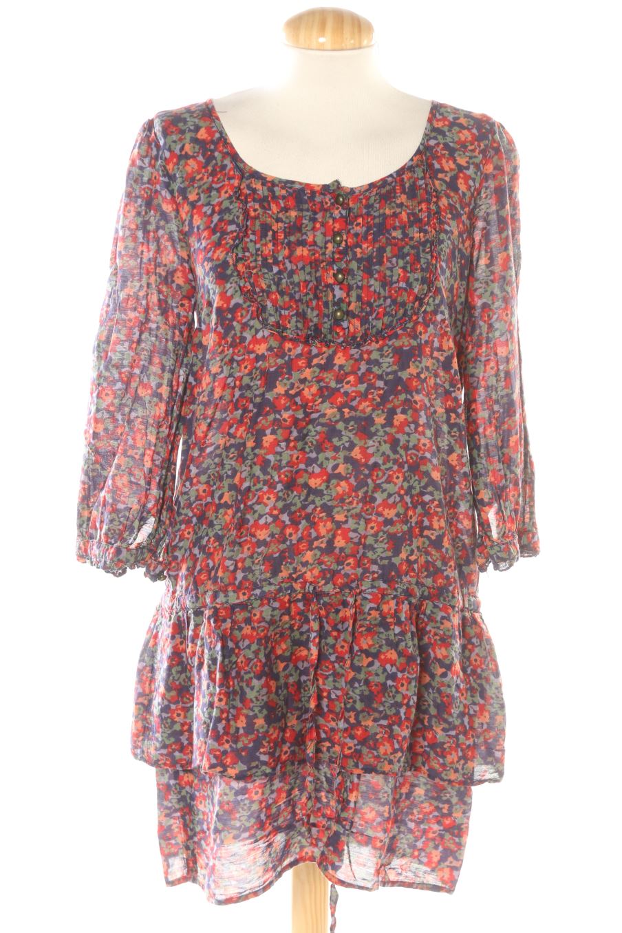 Robe casual Springfield de la taille M, de couleur imprimés