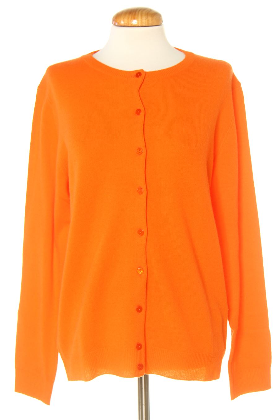 Chaqueta de Benetton de la talla L, de color naranja