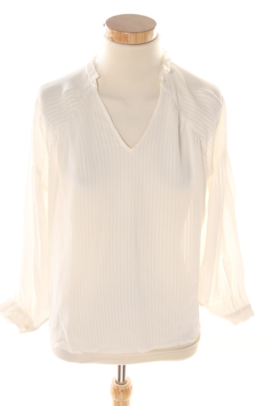 Blusa de manga larga de Amichi de la talla S, de color blanco