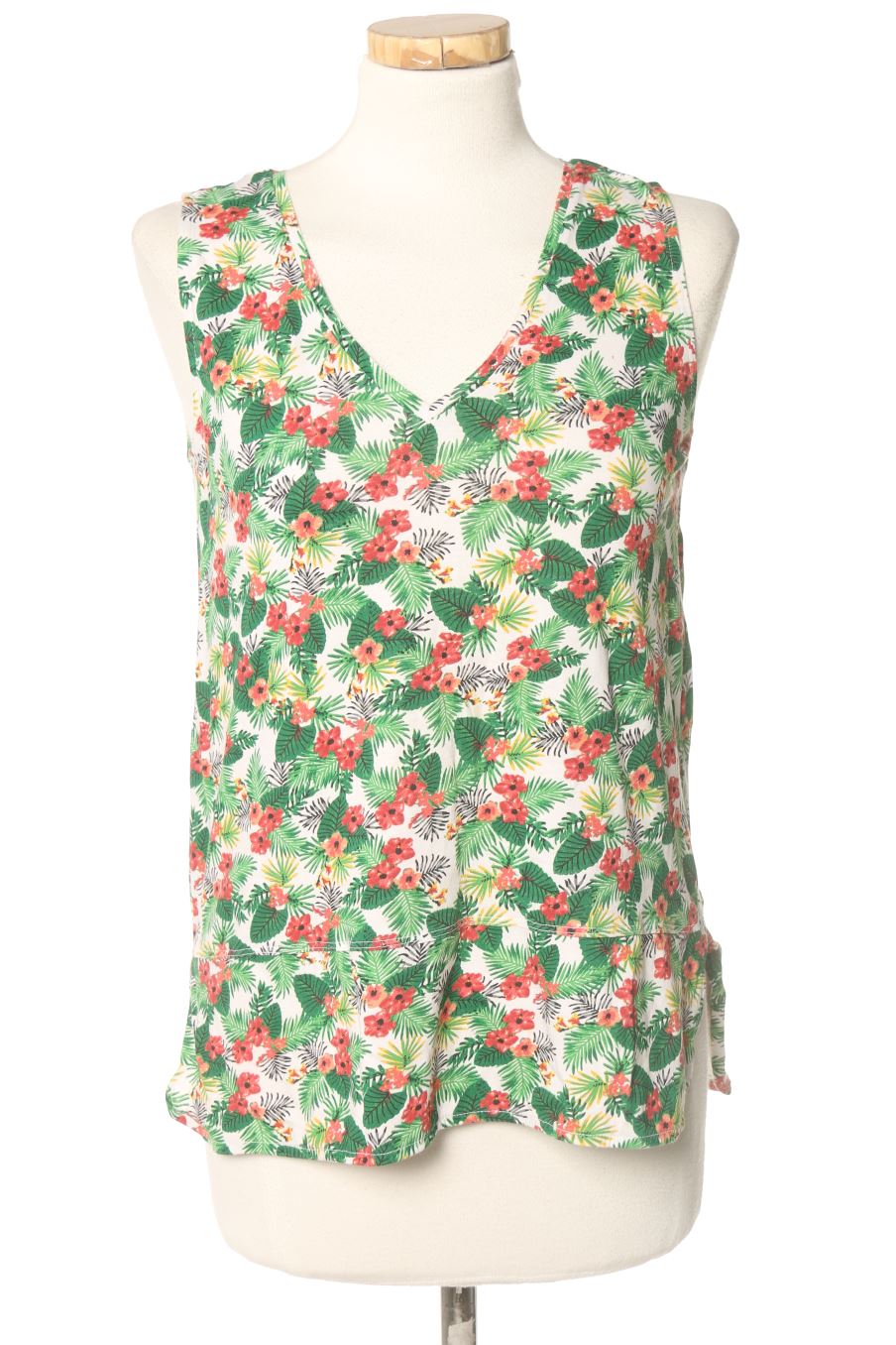 Camiseta sin mangas de Milano de la talla S, de color flores