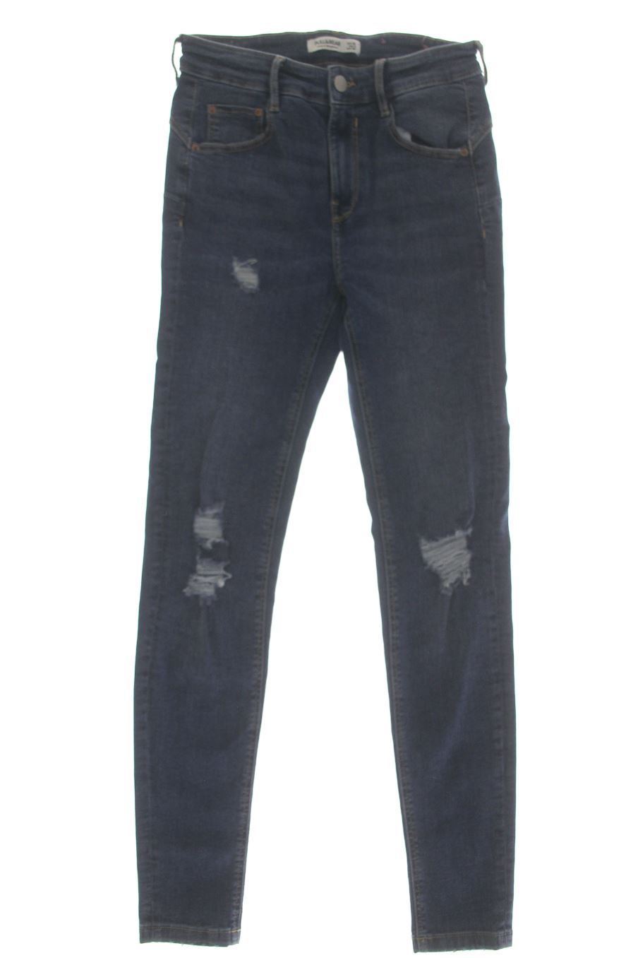 Jeans de Pull & Bear de la talla 38, de color blu