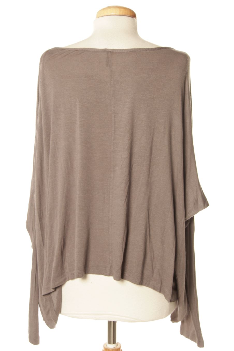 T-shirt à manches longues Benetton de la taille XS, de couleur gris