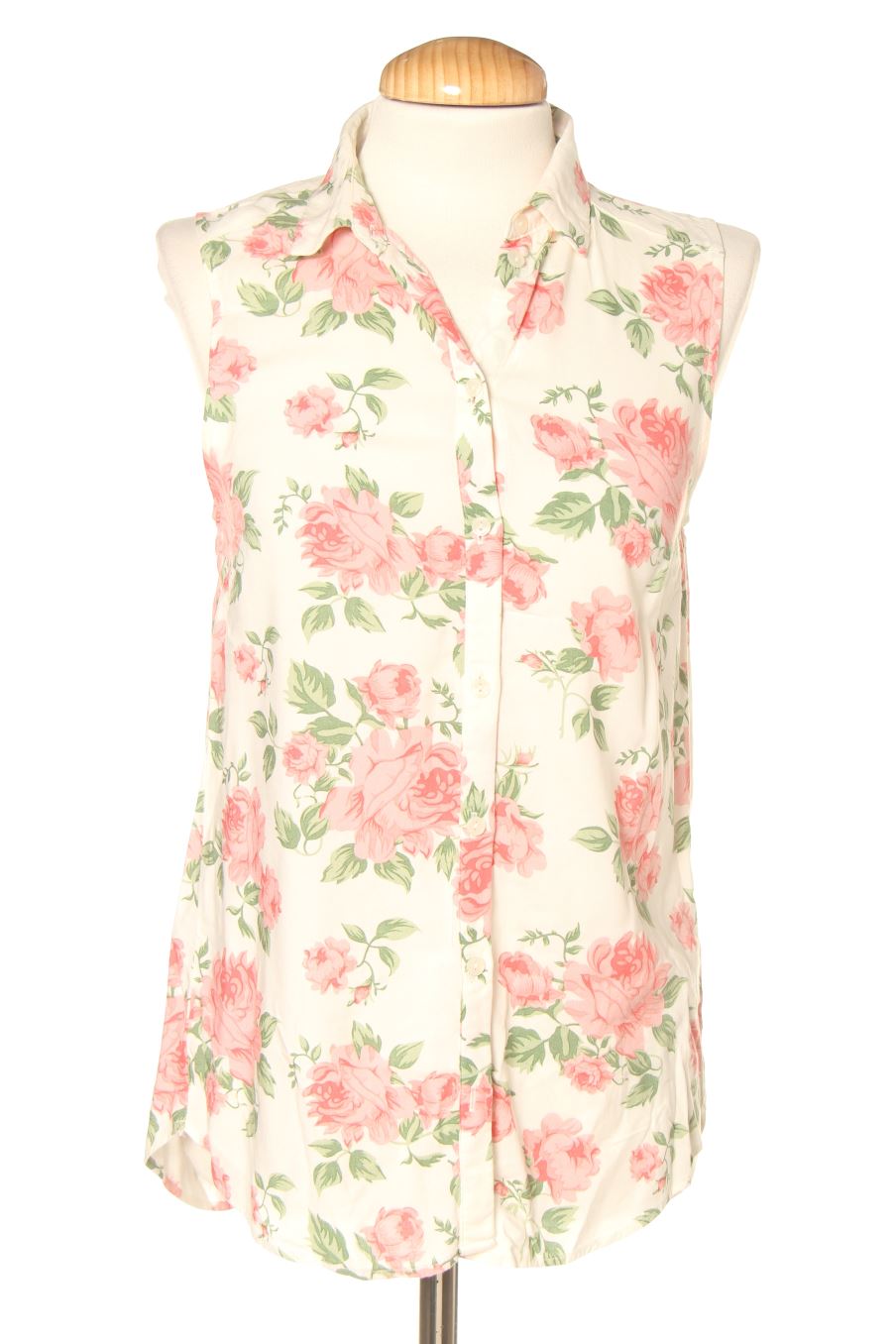 Camisa sin mangas de H&M de la talla 32, de color flores