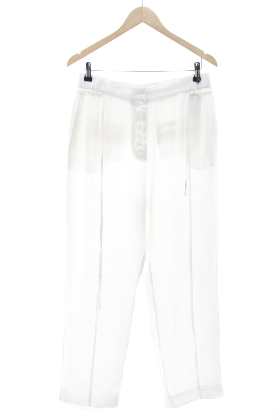 Pantalon Casual BIMBA Y LOLA de la taille 40, de couleur blanc