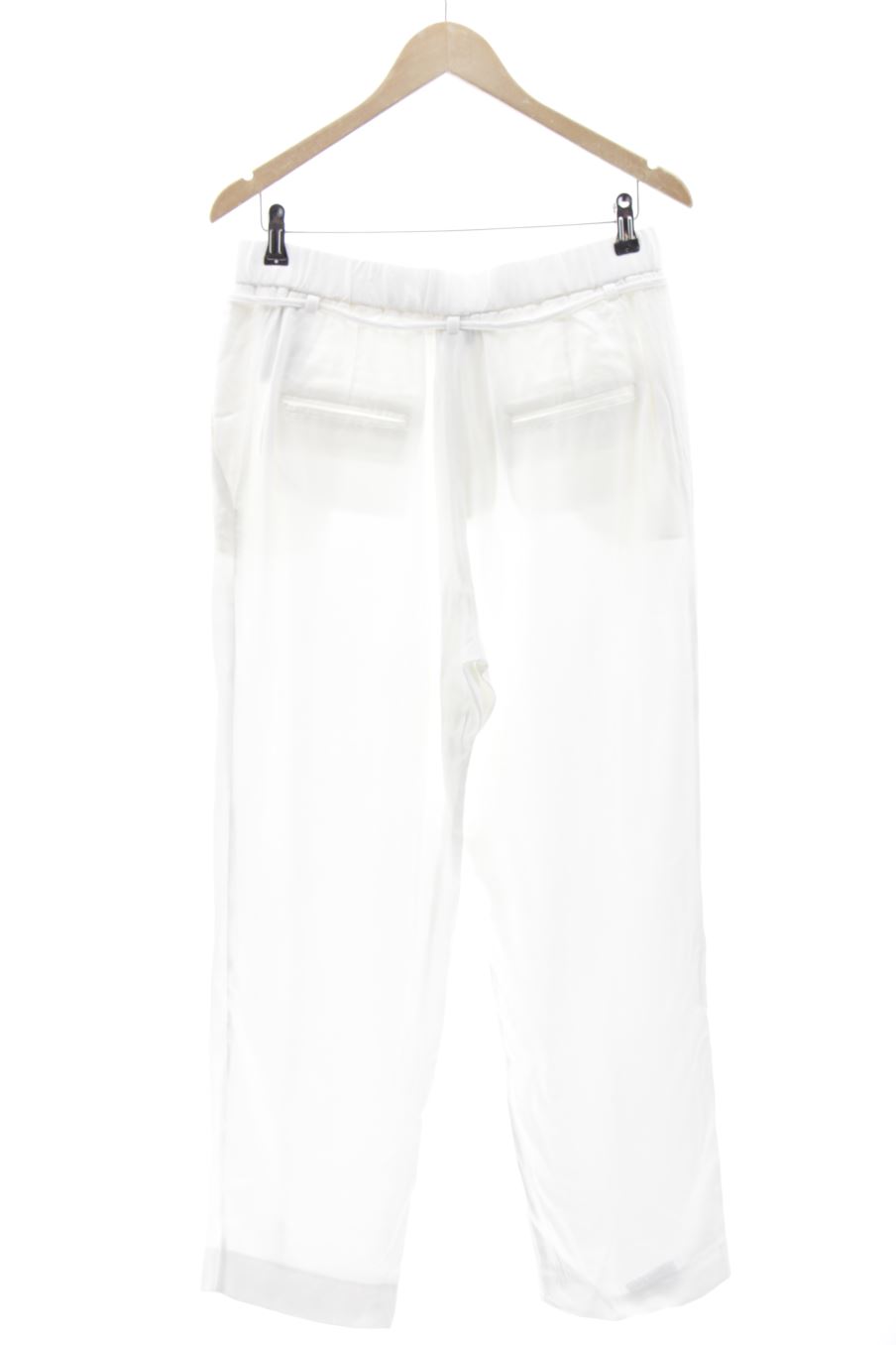Pantalon Casual BIMBA Y LOLA de la taille 40, de couleur blanc