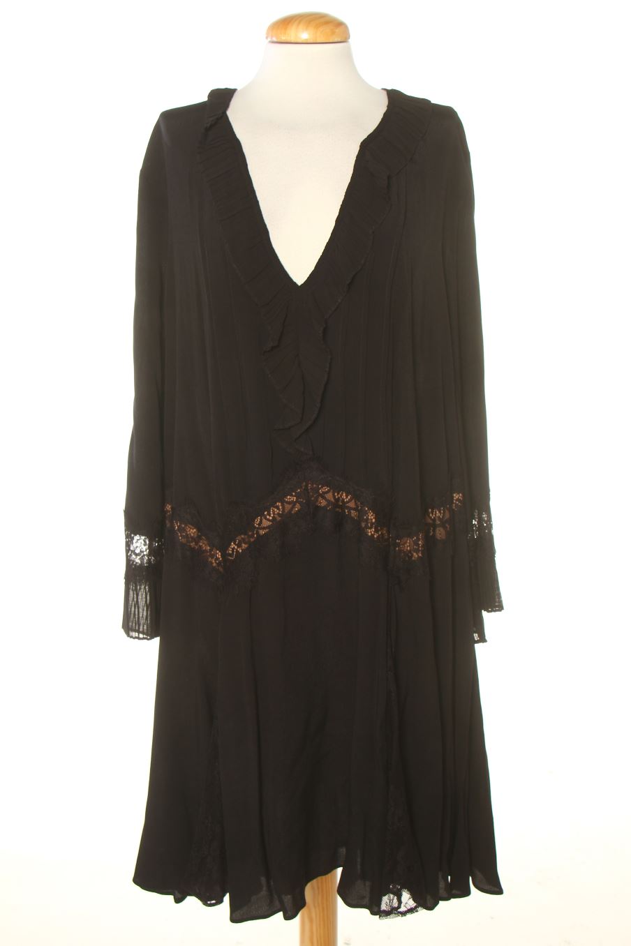 Robe casual Anthropologie de la taille XL, de couleur noir