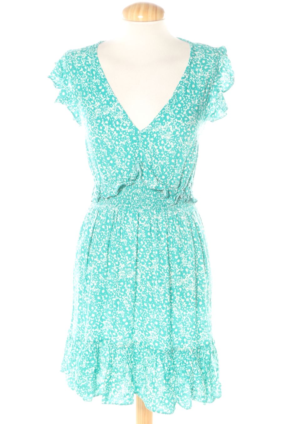 Vestido casual de Springfield de la talla 36, de color flores