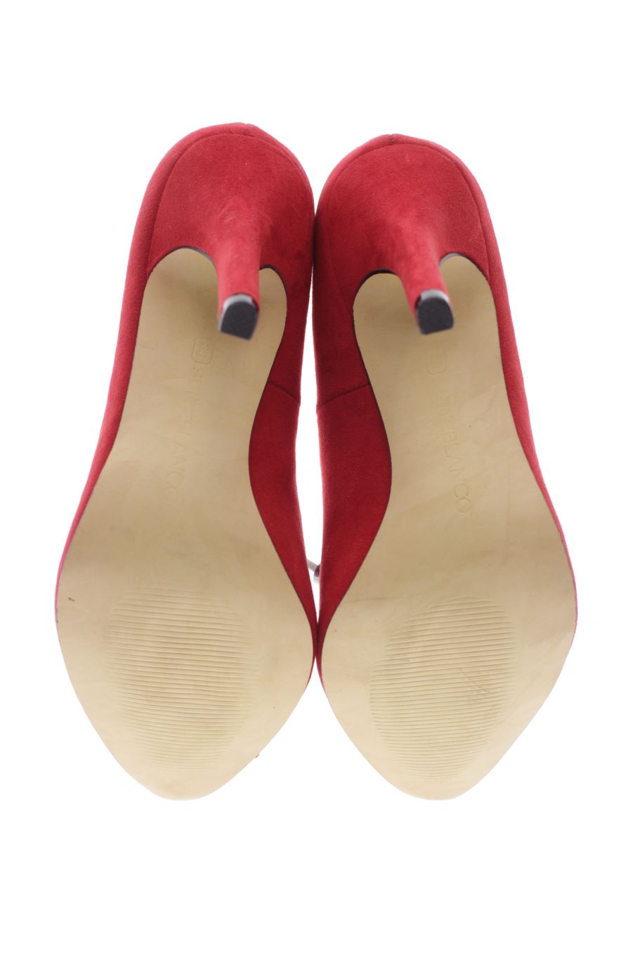 Zapatos de tacon de SUITEBLANCO de la talla 38, de color rojo de