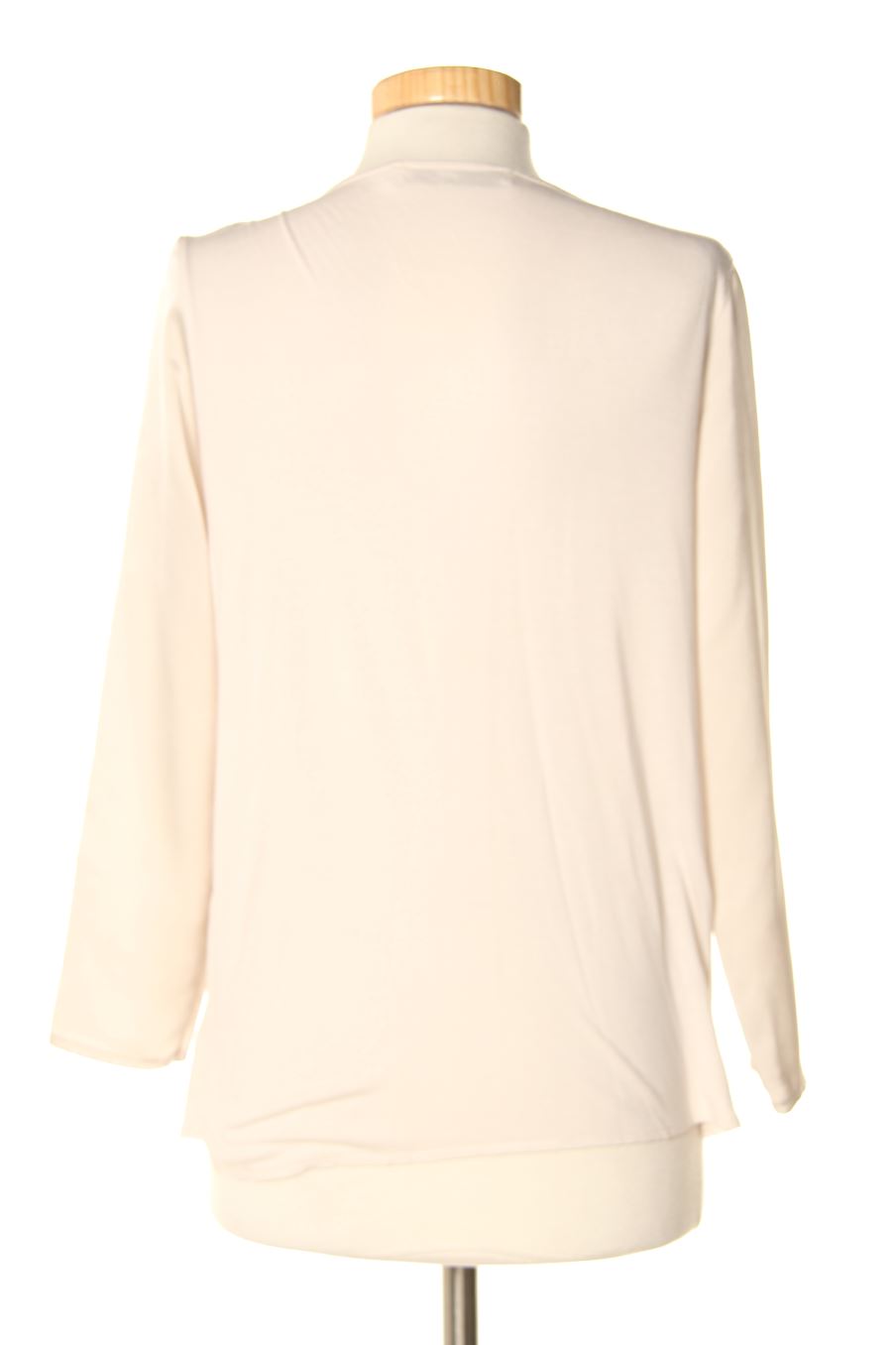 Blouse à manches longues Mango de la taille XS, de couleur beige