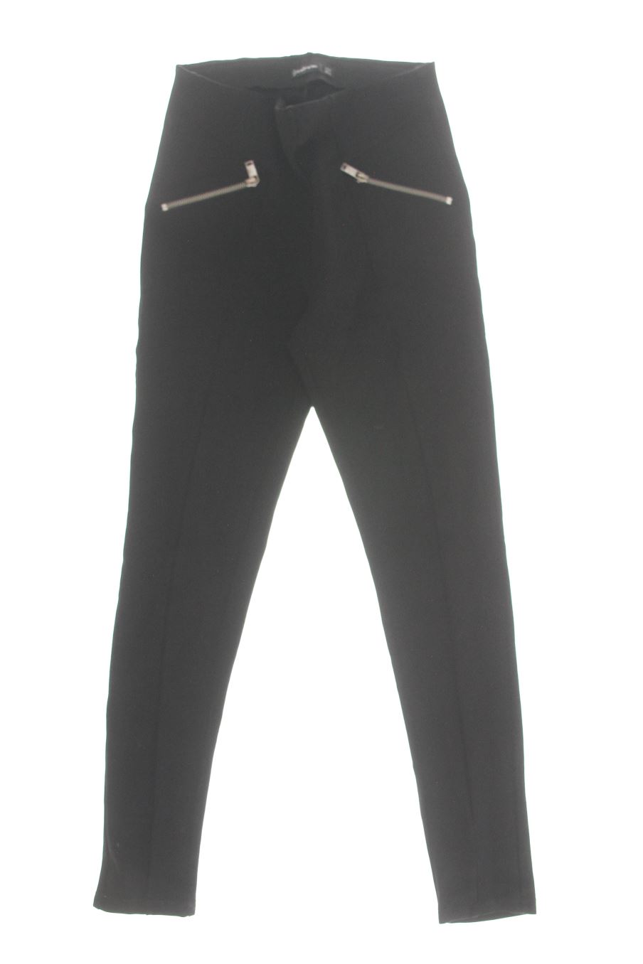 Pantalón Casual de Stradivarius de la talla 36, de color negro