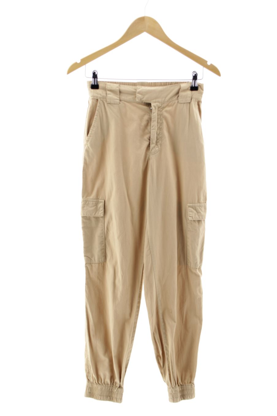 Pantalon Casual Stradivarius de la taille S, de couleur marron