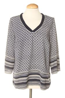 Blusa a maniche lunghe 36 Pur et Simple, foto 1 di 2