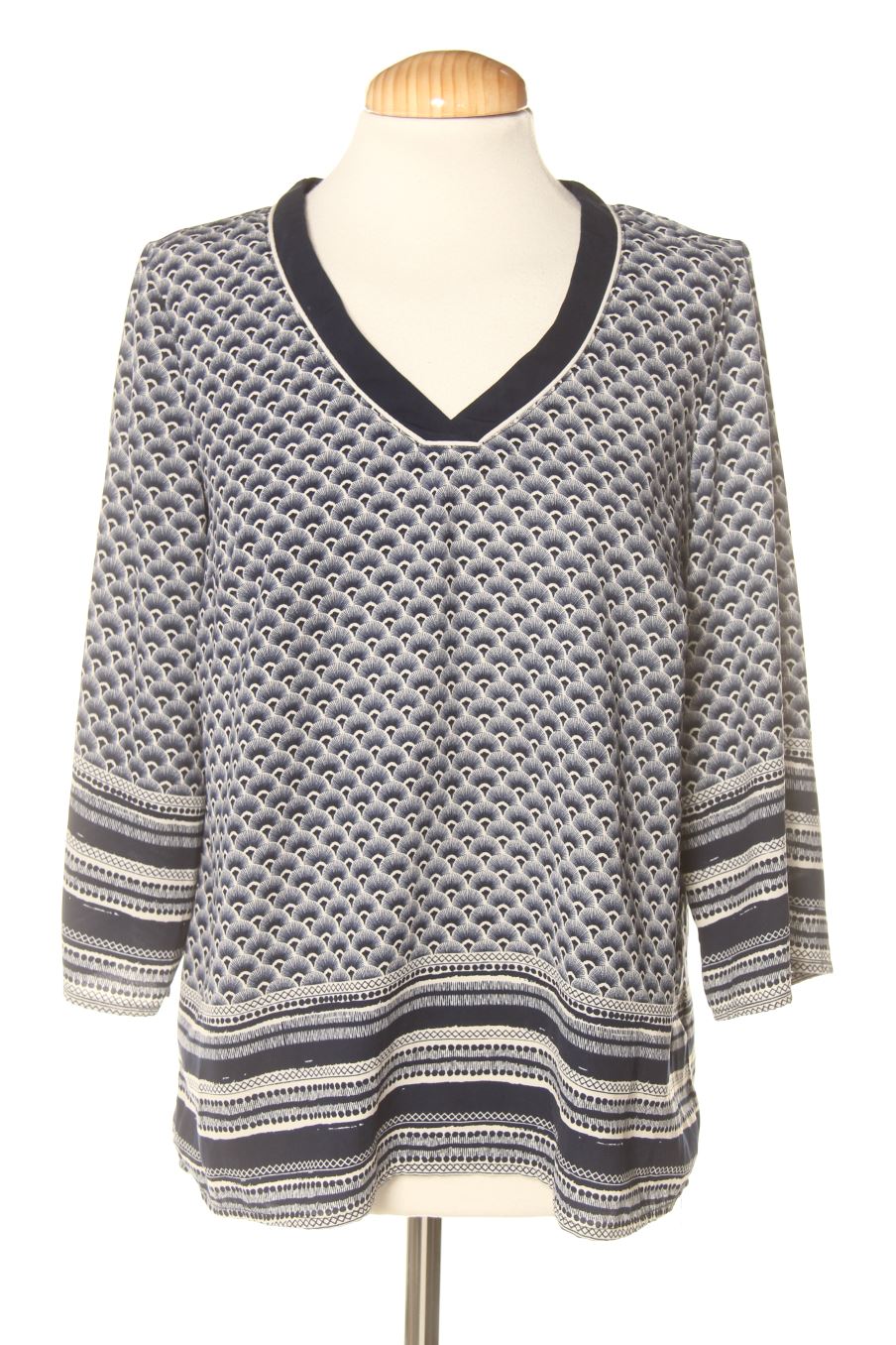 Blusa de manga larga de Pur et Simple de la talla 36, de color azul marino