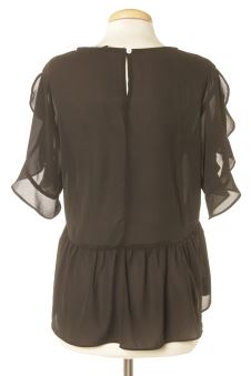 Blouse à manches courtes S Lm