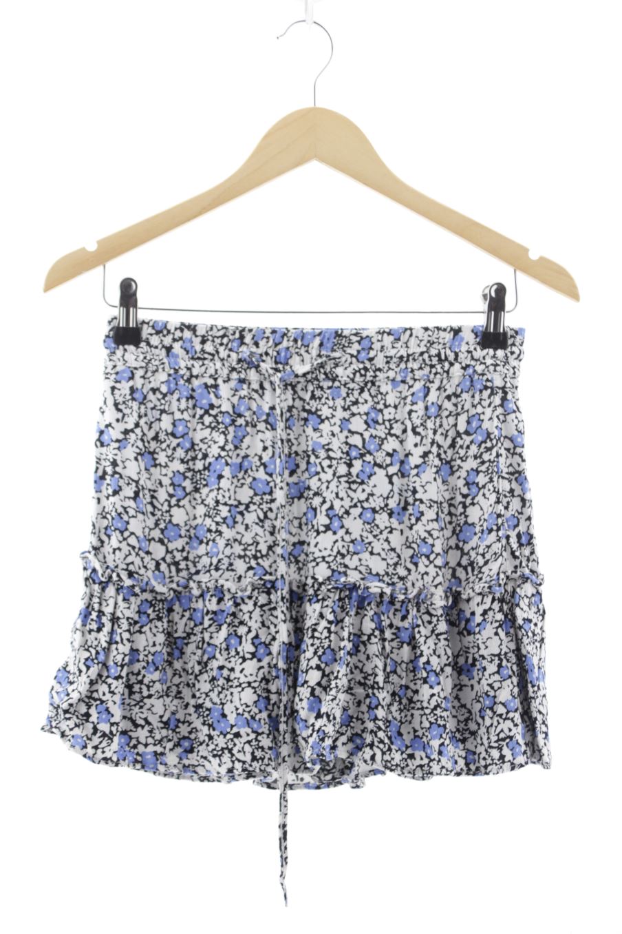 Pantalón corto de Zara de la talla XS, de color flores