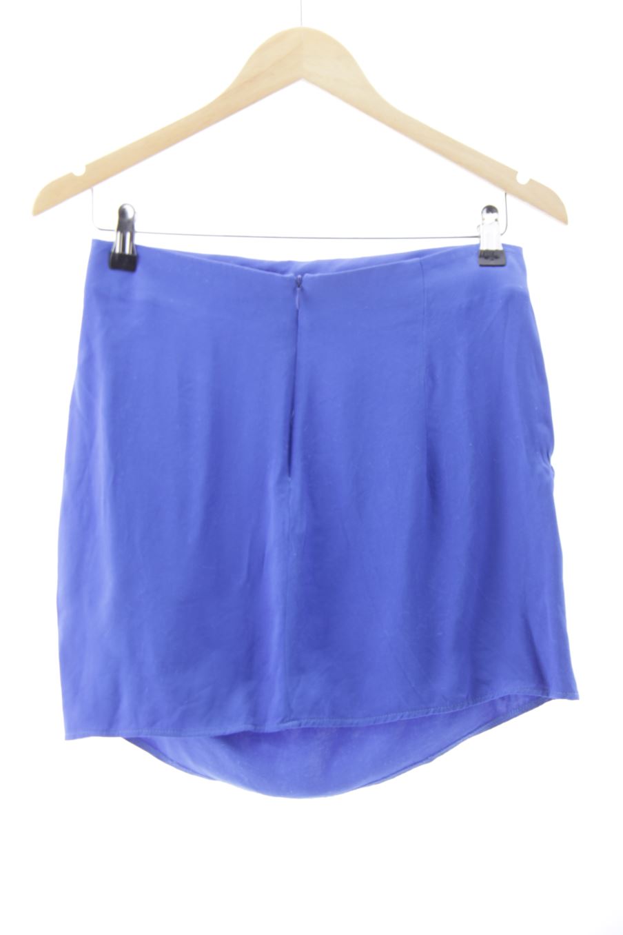 Falda de Stradivarius de la talla 36, de color azul