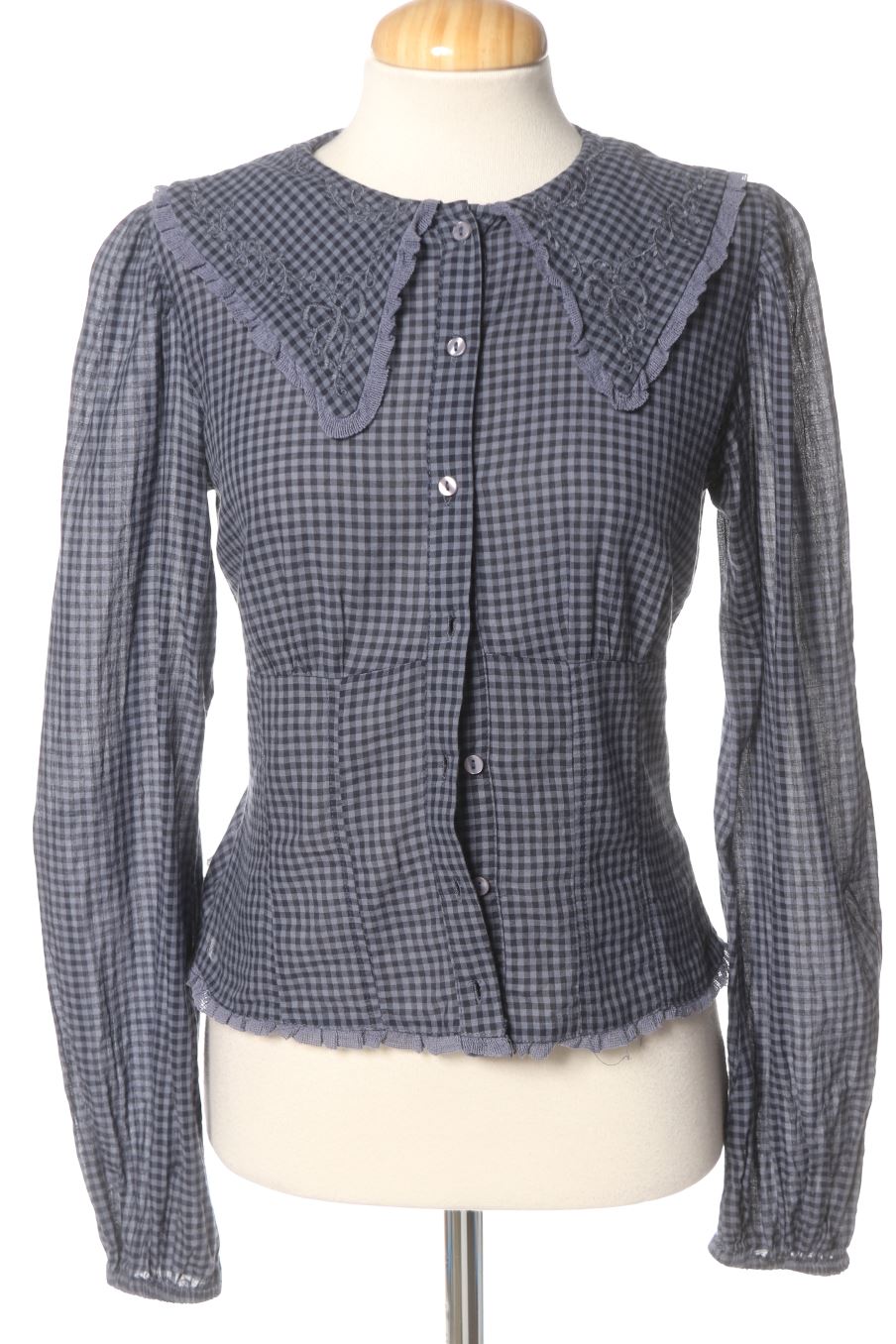 Camisa de Zara de la talla XS, de color cuadros