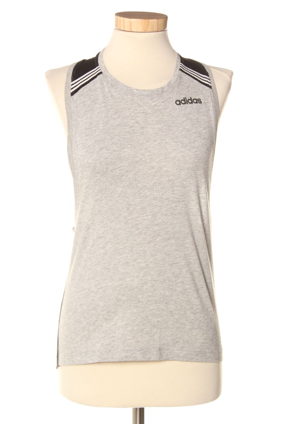 Top deportivo de Adidas de la talla M, de color gris