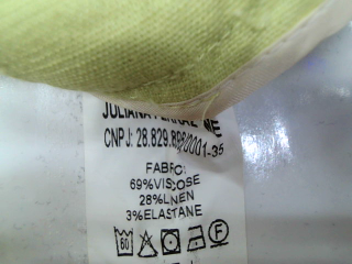 Pantalones cortos de DIVNI Sao Paulo de la talla S, de color verde