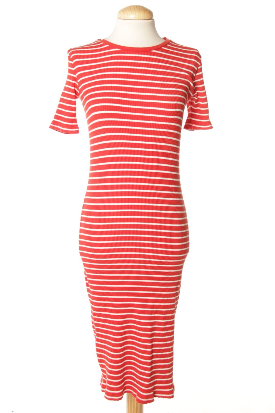 Vestido casual de H&M de la talla S, de color rayas