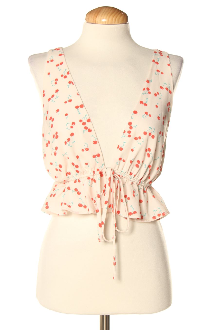Chaleco de tela de PERCENTIL de la talla S, de color estampado