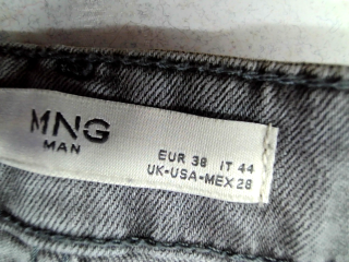 Vaquero de Mango de la talla 38