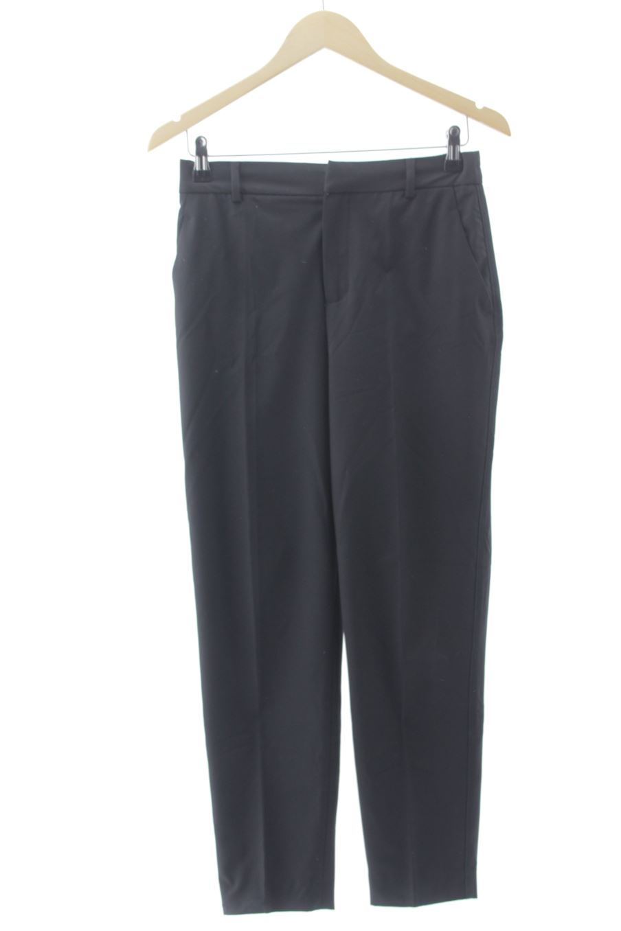 Pantalón de Zara de la talla 34, de color negro