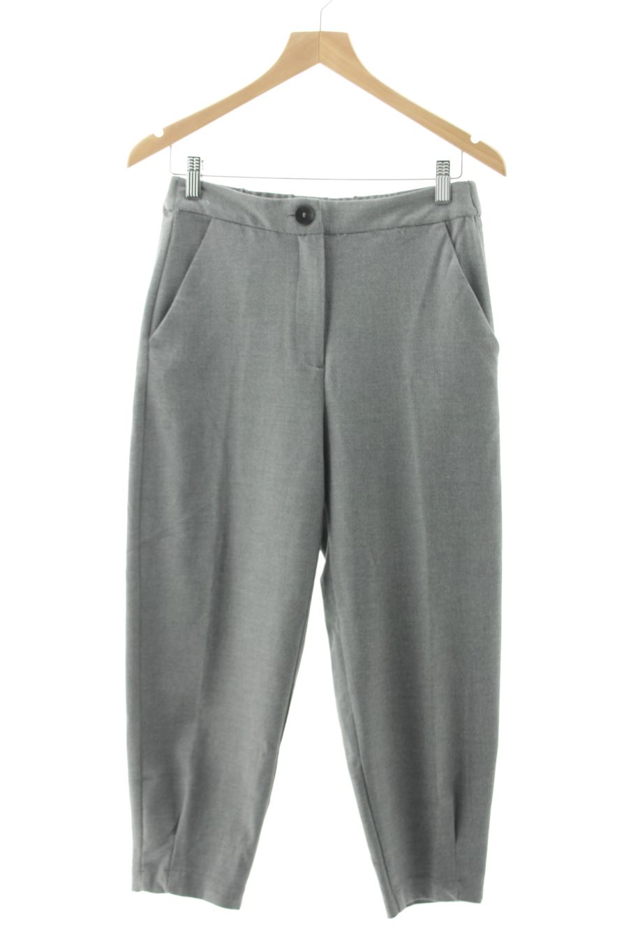Pantalon Zara de la taille XS, de couleur gris