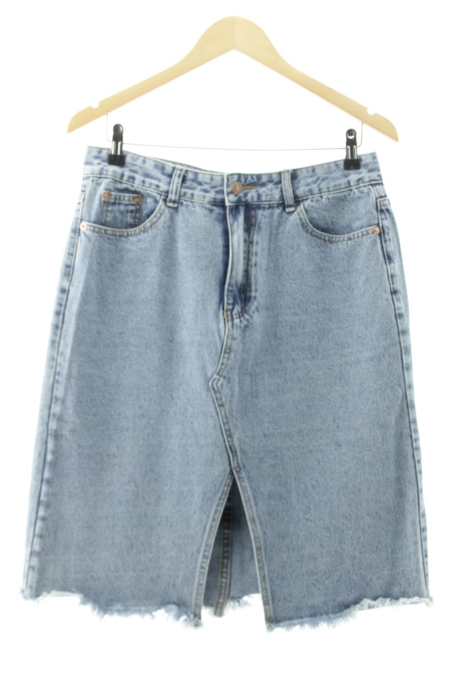 Jupe PERCENTIL de la taille L, de couleur bleu de denim