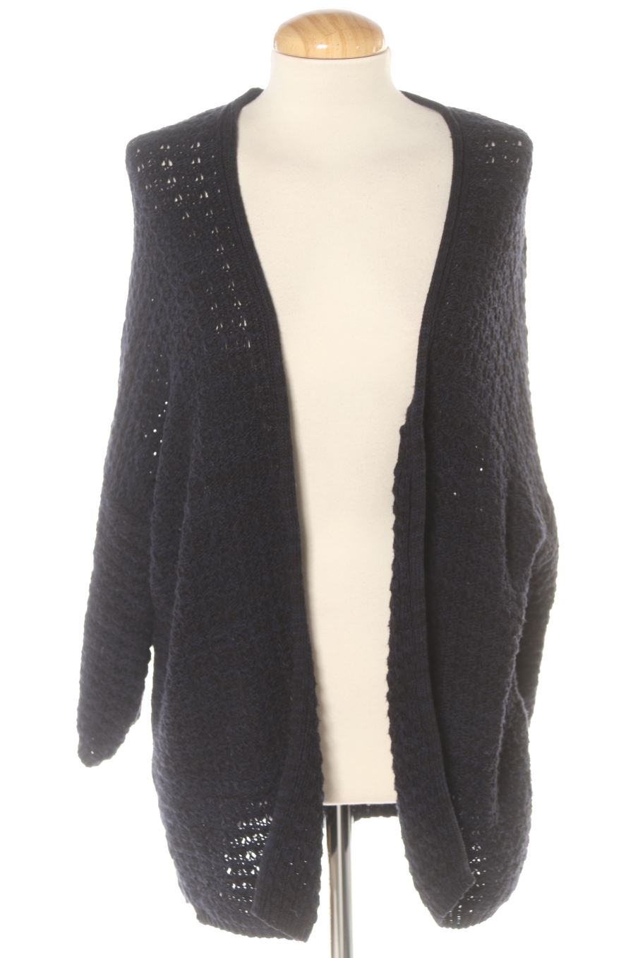 Cardigan von Stradivarius Größe M, Farbe Marineblau, für