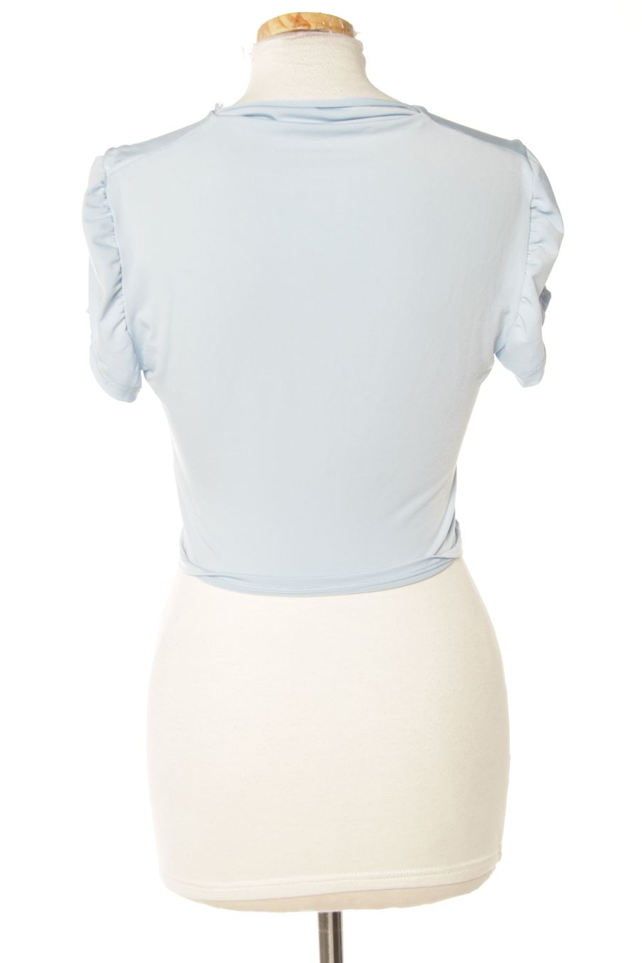 Top Made in italy de la taille 38, de couleur bleu