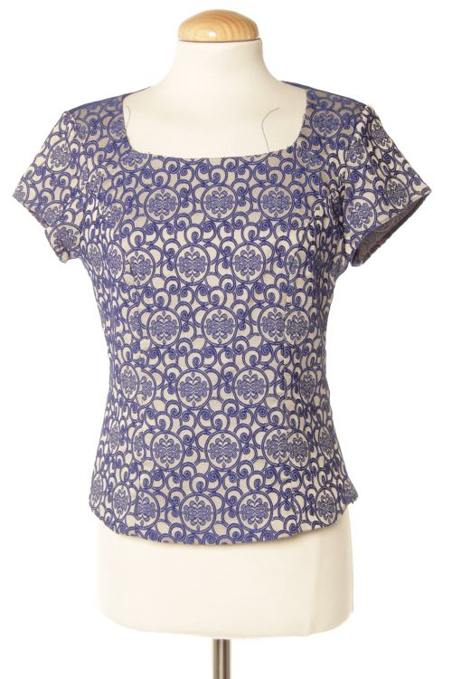 Blusa de manga corta