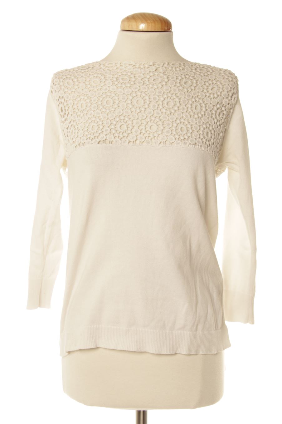 Maglione de Zara de la talla L de color bianco