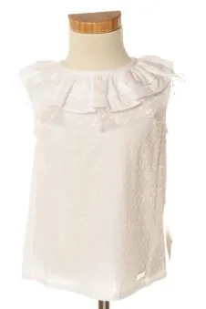 Blusa de manga corta 3 años Carmencitas