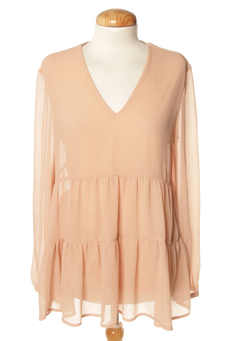 Blouse à manches longues Vero moda de la taille M, de couleur rose