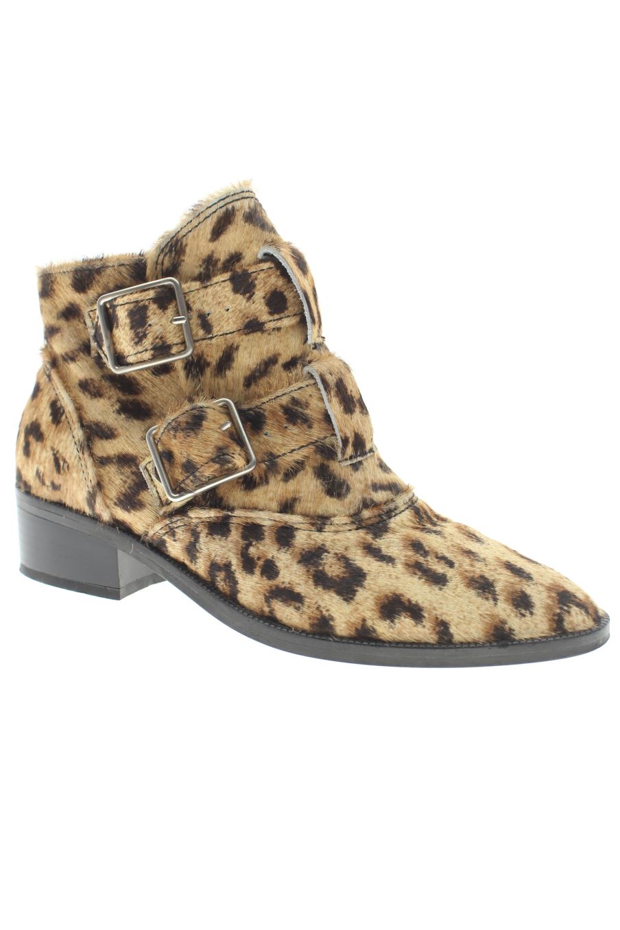 Botines de BIMBA Y LOLA de la talla 36, de color animal print de