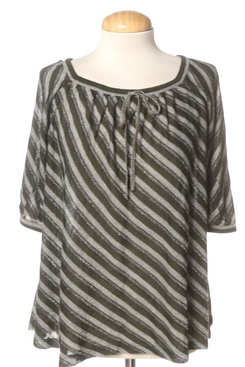 Blusa a maniche lunghe