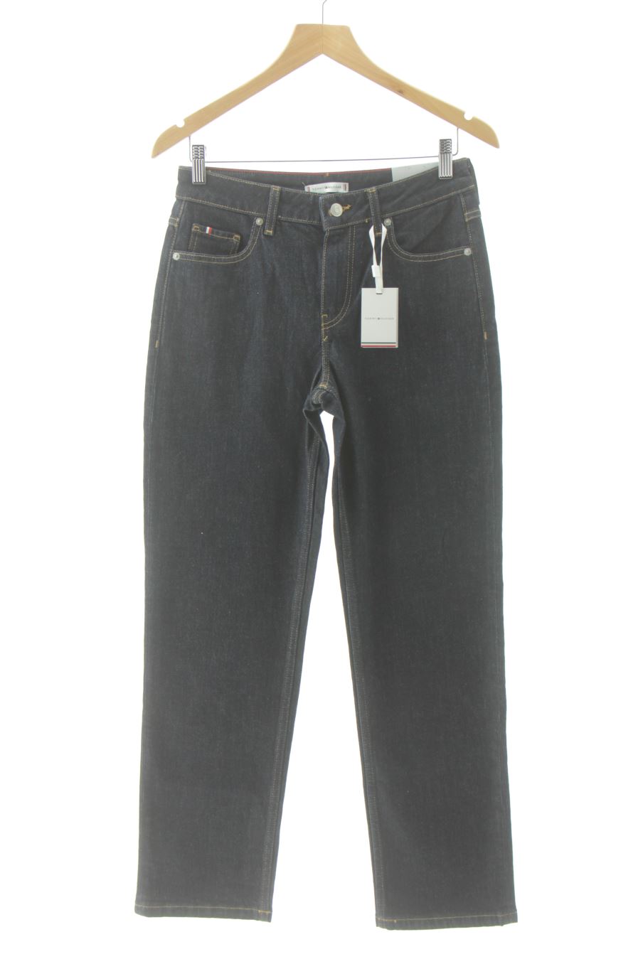 Jeans Tommy Hilfiger de la taille 36, de couleur bleu marine de denim
