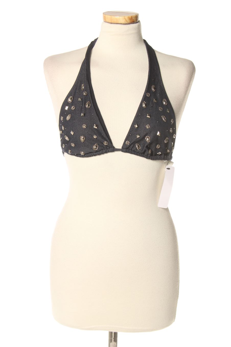 Haut de maillot-de-bain Calzedonia de la taille S, de couleur bleu