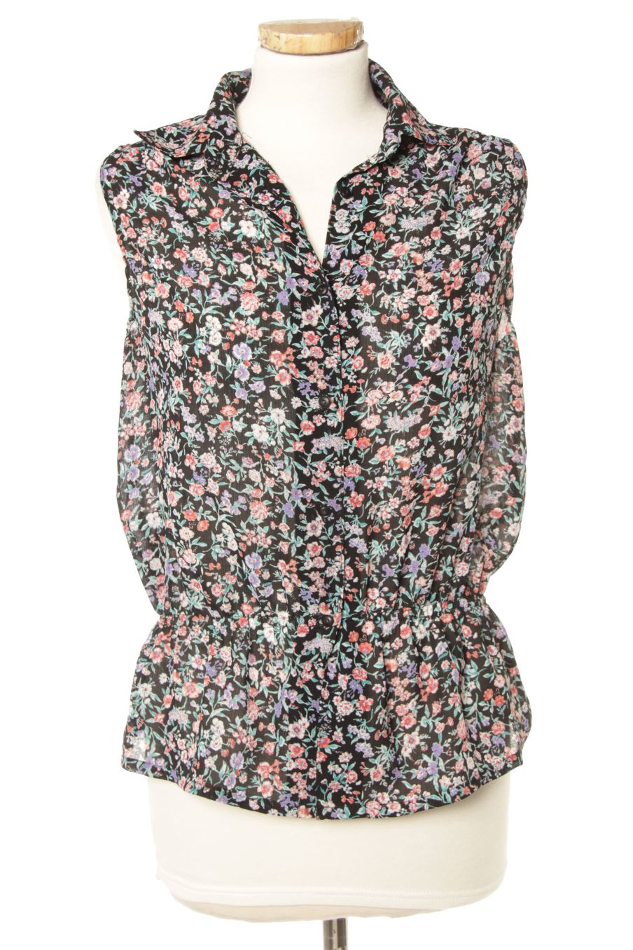 Camisa sin mangas de SusiSweetdress de la talla S, de color flores